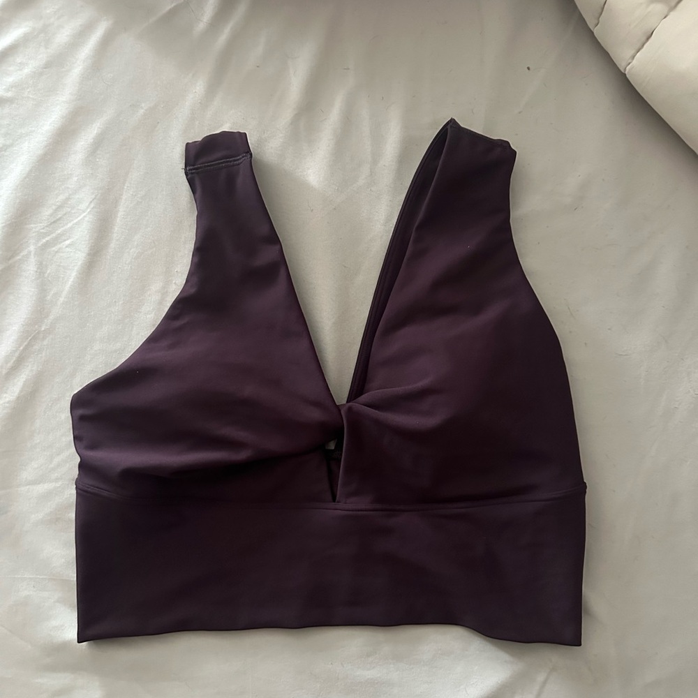 Old Navy Deep Purple Sports Bra